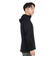 POLEWARDS（POLEWARDS）フリース ジャケット フュージョンドライpp パワーグリッド フーディー PW2QJZ05 BLK ブラック