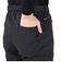 POLEWARDSパンツ ボトム デュラブル サーモトレックパンツ PW2QJD12 BLK ブラック 高耐久 撥水 ストレッチ