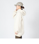 クリフメイヤー（KRIFF MAYER）パーカー ロング丈 キルト スウェット チュニックパーカー 2327814L-9:NATURAL ナチュラル 体型カバ…