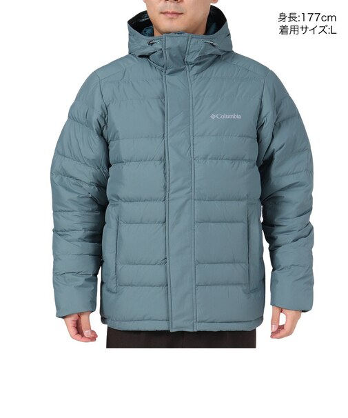 コロンビア（Columbia）アウター Saltzman ダウンフーディドジャケット  