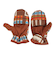 ペンドルトン（PENDLETON）トレッキング グローブ UCダウンミトン PDT-000-233026 BRN