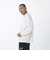 ニューバランス（new balance）長袖Tシャツ ラッシュガード MT1996 ロングTシャツ AMT45018 WT ホワイト 吸汗速乾 透けにくい