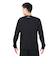 クリフメイヤー（KRIFF MAYER）ワンポイント シンプル 長袖Tシャツ キャンプラビットロンT ミニ刺繍 2337808-19:BLACK ブラック ユ…