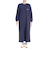 クリフメイヤー（KRIFF MAYER）ワンピース ルームウェア TOTONOU CLUB ワンピースセット 2337825L-79:NAVY ネイビー 手拭…