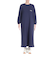 クリフメイヤー（KRIFF MAYER）ワンピース ルームウェア TOTONOU CLUB ワンピースセット 2337825L-79:NAVY ネイビー 手拭…