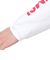 チャムス（CHUMS）高耐久 長袖Tシャツ ロンT HWYCロングスリーブTシャツ CH01-2276-W014 ホワイト 綿100 袖ロゴ