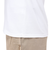 チャムス（CHUMS）高耐久 長袖Tシャツ ロンT HWYCロングスリーブTシャツ CH01-2276-W014 ホワイト 綿100 袖ロゴ