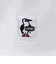 チャムス（CHUMS）高耐久 長袖Tシャツ ロンT HWYCロングスリーブTシャツ CH01-2276-W014 ホワイト 綿100 袖ロゴ
