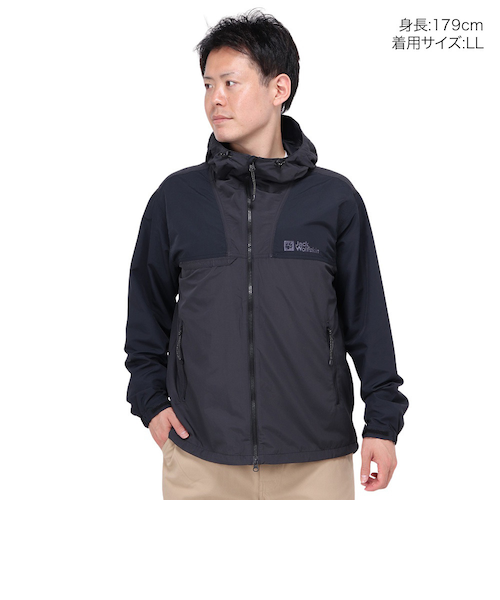 ジャックウルフスキン クラッシックヴァーサジャケットV4 ブラック XL Jack Wolfskin ジャックウルフスキン メンズ クラシックバーサ