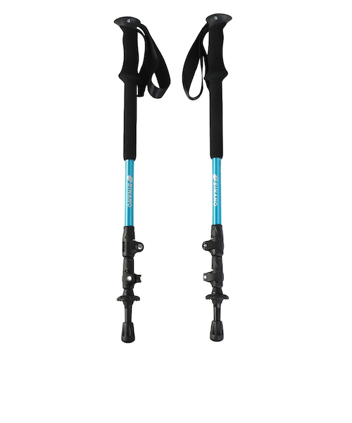 シナノ トレッキングポール 24 ロングトレイル 125 125cm BLUE