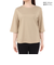 吸水速乾 ボートネック 半袖Tシャツ ZTFAT46-003 ベージュ