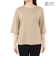 吸水速乾 ボートネック 半袖Tシャツ ZTFAT46-003 ベージュ