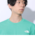ザ・ノース・フェイス（THE NORTH FACE）Tシャツ 半袖 NF SQAR LOGO スクエアロゴ NT32441X GA サックス 速乾 伸縮性