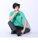 ザ・ノース・フェイス（THE NORTH FACE）Tシャツ 半袖 NF SQAR LOGO スクエアロゴ NT32441X GA サックス 速乾 伸縮性