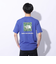 ザ・ノース・フェイス（THE NORTH FACE）Tシャツ 半袖 TNF SQAR LOGO スクエアロゴ NT32441X SO ブルー 速乾 伸縮性