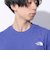 ザ・ノース・フェイス（THE NORTH FACE）Tシャツ 半袖 TNF SQAR LOGO スクエアロゴ NT32441X SO ブルー 速乾 伸縮性