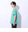 ザ・ノース・フェイス（THE NORTH FACE）Tシャツ 半袖 SIMPLE LOGO シンプルロゴ NT32442X GA サックス 速乾 伸縮性