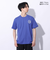 ザ・ノース・フェイス（THE NORTH FACE）Tシャツ 半袖 SIMPLE LOGO シンプルロゴ NT32442X SO ブルー 速乾 伸縮性