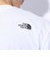 ザ・ノース・フェイス（THE NORTH FACE）Tシャツ 半袖 SIMPLE LOGO シンプルロゴ NT32442X 白 ホワイト 速乾 伸縮性