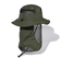 UV カット ひんやり 吸汗速乾 帽子 ハット トレッキング 登山 SUNSHADE HAT RE24SST5700026 OLIVE UV