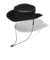 スイスブランド UV カット ひんやり 吸湿速乾 帽子 ハット トレッキング BREATHABLE HAT RE24SST5700029 BLK