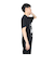 半袖Tシャツ カットソー ラージシェイク Tシャツ ブラック 19822046 BLK