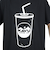 半袖Tシャツ カットソー ラージシェイク Tシャツ ブラック 19822046 BLK