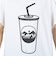 半袖Tシャツ カットソー ラージシェイク Tシャツ ホワイト 19822046 WHT