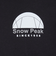 スノーピーク（snow peak）カジュアル Alpha Breeze Typography 半袖Tシャツ TS-24SU001BK 速乾
