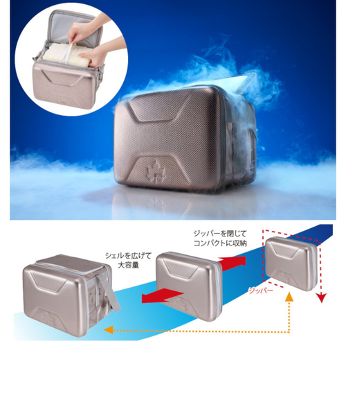 【スタイル:Sサイズ:6.5リットル_パターン名:クーラーバッグ単品】ロゴス(L ハイパー氷点下クーラーS|ギア|保冷・保温グッズ|ハイパー氷点下