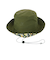 ホールアース（Whole Earth）UPF50+ ひんやり 吸汗速乾 ベントレーション ハット WE2RDZ32 OLIVE