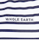 ホールアース（Whole Earth）速乾 ストレッチ Y/D ボーダー 半袖Tシャツ WE2RDZ22 NVY