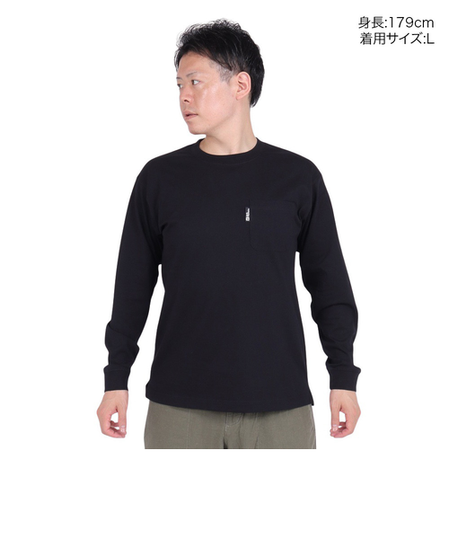 ジャックウルフスキン（JackWolfskin）長袖Tシャツ ロンT ポケット