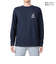 ボンファイア（Bonfire）速乾 ドライ 長袖Tシャツ ロンT キャンピングラヴァーズTシャツ 50BNF4SCD2310 NVY ネイビー 袖プリント