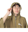 ジャックウルフスキン（JackWolfskin）レインコート レインウェア タープトランスフォーム ポンチョ 5033751-5153 カーキ 防水透湿
