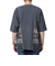 クリフメイヤー（KRIFF MAYER）リメイク風 ピグメント モモンガ 半袖Tシャツ 2347203L-17 CHARCOAL