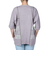 クリフメイヤー（KRIFF MAYER）リメイク風 ピグメント モモンガ 半袖Tシャツ 2347203L-89 PURPLE