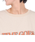 クリフメイヤー（KRIFF MAYER）接触冷感 吸水速乾 半袖 ウェットプロテクト ユル Tシャツ ロゴ 2347880LX:20:BEIGE ベージュ