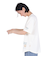 クリフメイヤー（KRIFF MAYER）接触冷感 吸水速乾 半袖 ウェットプロテクト Aライン Tシャツ 花 2347881LX:5:OFF オフホワイト