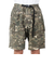 ワイルドシングス（WILD THINGS）高耐久 バイオウォッシュ加工 カモリップ ショートパンツ WT24040AD-CAMO カーキ