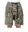 ワイルドシングス（WILD THINGS）高耐久 バイオウォッシュ加工 カモリップ ショートパンツ WT24040AD-CAMO カーキ