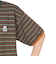 クリフメイヤー（KRIFF MAYER）チルタイムマルチボーダー半袖Tシャツ 2343100-29:BROWN
