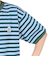 クリフメイヤー（KRIFF MAYER）チルタイムマルチボーダー半袖Tシャツ 2343100-65:GREEN