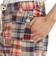 クリフメイヤー（KRIFF MAYER）チェック柄 ショートパンツ パッチワークショーツ 2353101X:20:BEIGE ベージュ