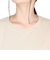 クリフメイヤー（KRIFF MAYER）ウエットプロテクト 半袖Tシャツ ワンポイント 2347882LX:20:BEIGE