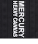マーキュリー（MERCURY）キャンバストートバッグ Mサイズ BLK ME010108