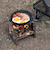 キャプテンスタッグ（CAPTAIN STAG）オーブン バーベキュー BBQ キャンプ アルミ スキレット16cm IH対応 UG-3095