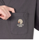 クリフメイヤー（KRIFF MAYER）アフロくん 半袖ポケTシャツ サボテン 2357801:17:CHARCOAL