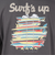 クリフメイヤー（KRIFF MAYER）スヌーピープリントTシャツ サーフ 2357810:17:CHARCOAL
