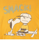クリフメイヤー（KRIFF MAYER）スヌーピー半袖ゆるTシャツ チャーリー 2357819L:55:YELLOW 速乾